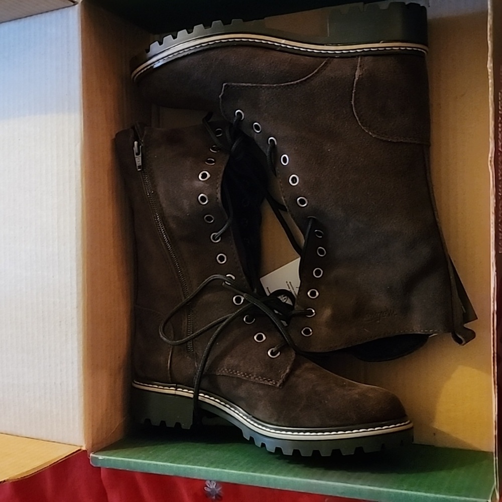 Martino, brown suede, waterproof, 8.5